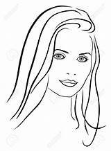Outline Face Drawing Woman Female Draw Clipart Lady Drawings Pencil Sketch Beautiful Body Pretty Outlines Reference Faces Single Macbeth Sketches sketch template