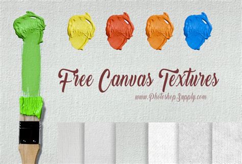 canvas texture photoshop supply