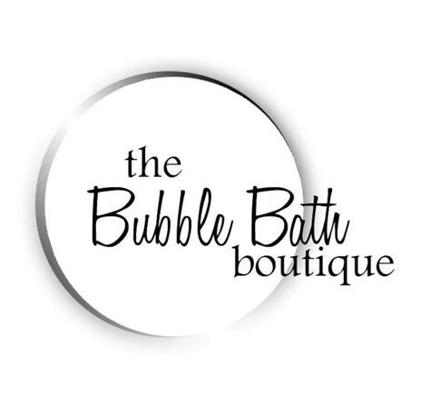 bubble bath logo  pre  logo  scented  handmade etsy