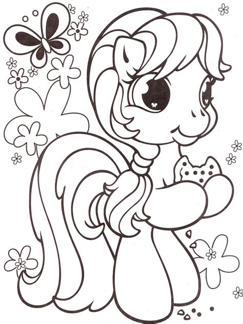 pony coloring pages flickr