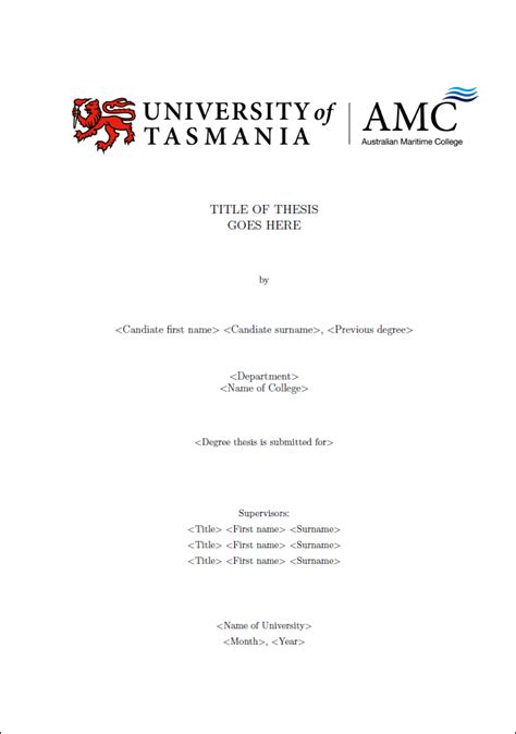 phd thesis cover page template