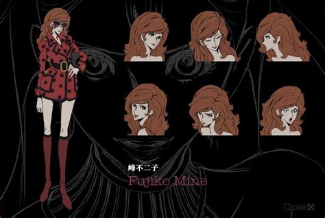 gallery the woman called fujiko mine — lupin central