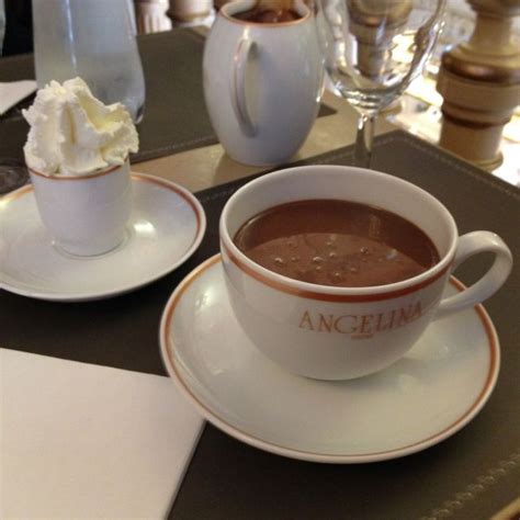 Hot Chocolate Angelina Tea Room In Paris Food Shop Food Yum