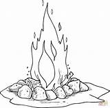 Coloring Campfire Pages Fire Printable Camping Camp Search Google Scout Printables Dot Lag Cartoon Drawing Color Popular sketch template