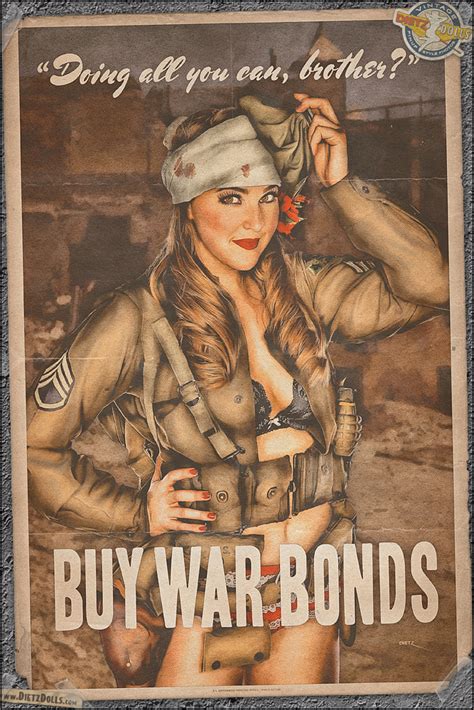 Propaganda Pinups Doing All You Can Brother By