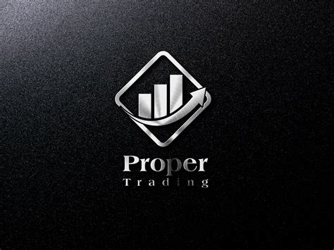 proper trading company logo behance