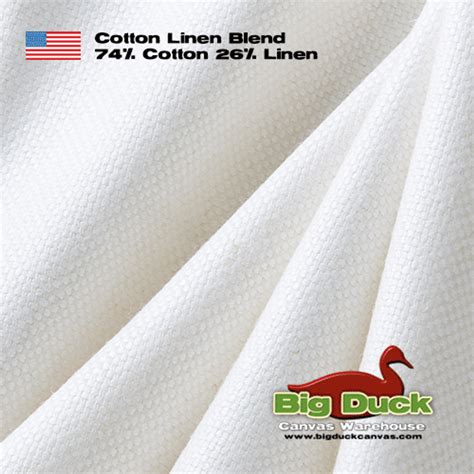 linen wholesale fabric preshrunk cotton blend    usa optic white