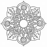 Colorare Mandala Disegno Cerchio Ornamenti Archzine Significato sketch template