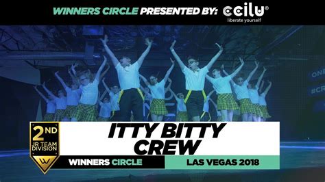 Itty Bitty Crew 2nd Place Jr Team Winners Circle World Of Dance