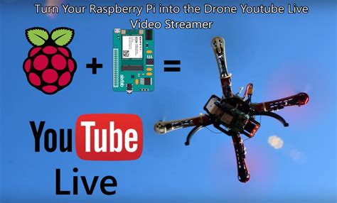 youtube drone raspberry pi