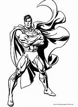 Superman Coloring Pages Cartoon Super Kids Color Man Sheets Character Printable Characters Book Cartoons Print Old Steel Dc Comic Sheet sketch template