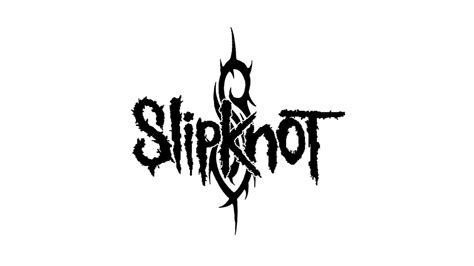 black slipknot word in white background hd music