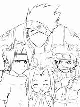 Naruto Rasengan Shippuden Kakashi Coloriages Colorear Gaddynippercrayons Sasuke sketch template