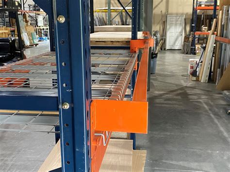 pallet stops beams  racking warehouse rack  shelf