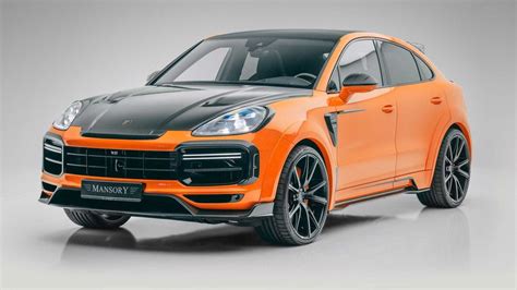 mansory packages  porsche cayenne  cayenne coupe revealed