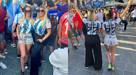 Argentina Topless Fans Escape Arrest Return Home From Qatar The