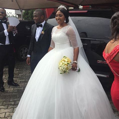 14 Beautiful Nigerian Celebrity Wedding Dresses Of 2015 Woman Ng