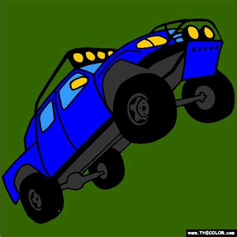 baja  racing truck  coloring page  coloring pages