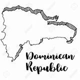 Dominican Drawing Paintingvalley Republiek Getrokken Dominicaanse Getdrawings Homecolor sketch template