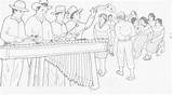 Marimba Tradiciones Marimbas Culturas Jacaltenango Imagui Baile Paginas sketch template