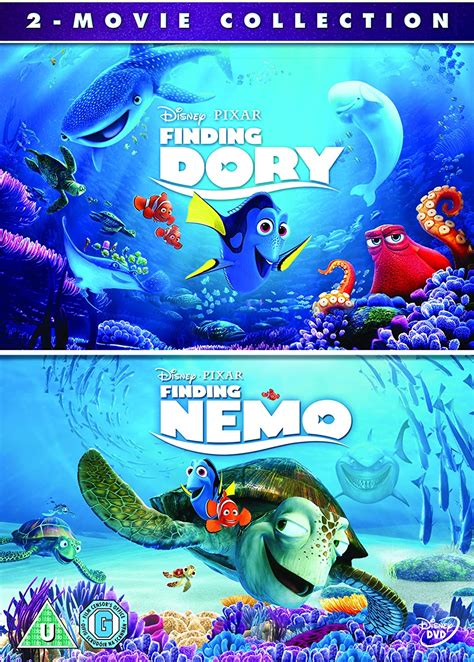 finding dory and finding nemo double pack [dvd] uk ellen