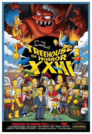 Little Miss Zombie T V Review The Simpsons Treehouse Of