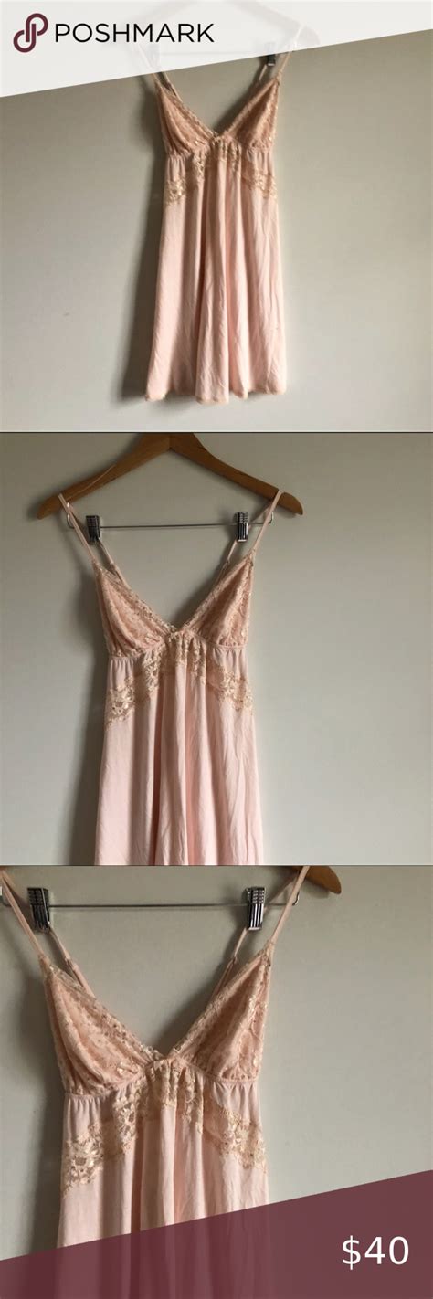 nwot vs dainty pink neglige in 2020 tank top fashion