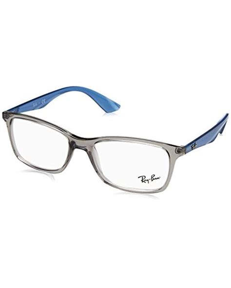 lyst ray ban rx7047 eyeglasses in gray for men