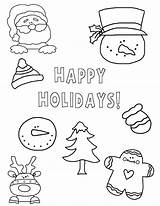 Christmas Coloring Pages Stickers Printable Northpolechristmas Print sketch template