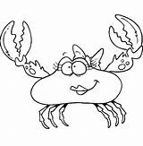 Crab Coloring Horseshoe Getdrawings sketch template
