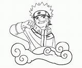 Coloring Naruto Uzumaki Pages Popular sketch template