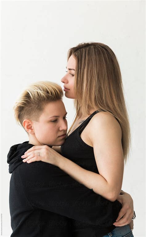 lesbian couple by alexey kuzma