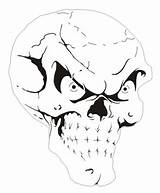 Skull Airbrush Stencil Template Stencils Printable Human Skeleton Head Kus Printablee Via Amazon sketch template