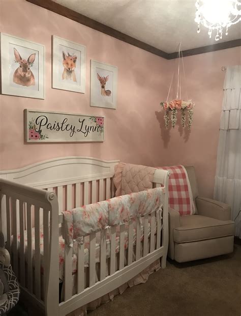 floral woodland baby girl nursery lynn cribs paisley bed floral