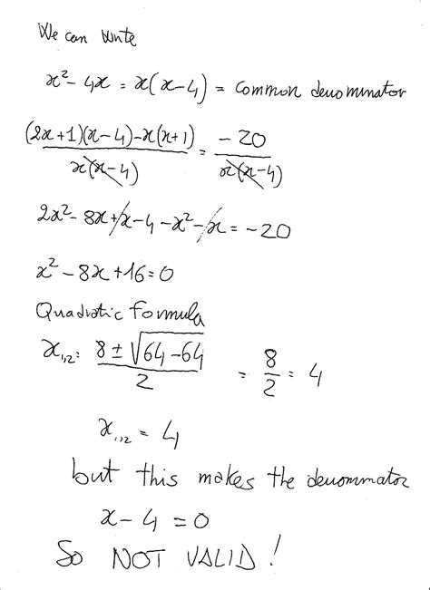 How Do You Solve 2x 1 X X 1 X 4 20 X 2 4x Socratic