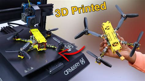 printed drone quadcopter youtube