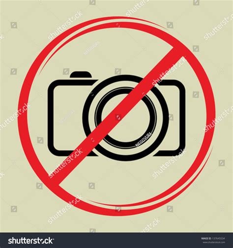 camera sign stock vector  shutterstock