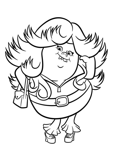 trolls  coloring pages  getdrawings