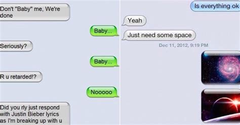 20 break up texts that will make you want to stay single for eternity