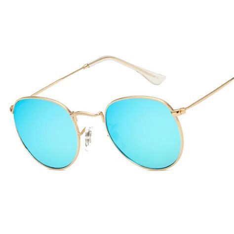 Buy Women Round Metal Frame Fashion Sunglasses Men