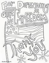 Thank Alley Printable Flag Freedom Kindergarten Defending sketch template