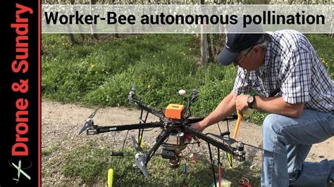 dropcopter worker bee drone autonomously pollinates orchard youtube