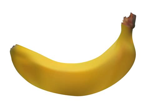 banana isolated white background  stock photo public domain pictures