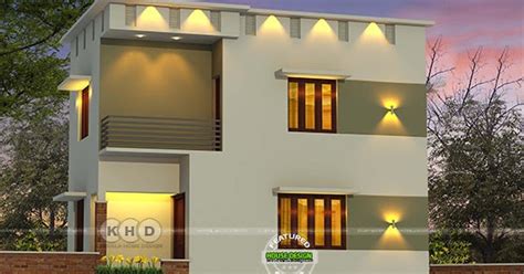 simple style  sq ft house design kerala home design  floor plans  dream houses