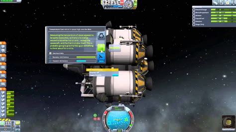 ksp  science mun lander  landing youtube