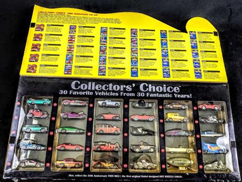Sold Price 1998 Mattel Hot Wheels Collectors Choice Boxed Die Cast Car