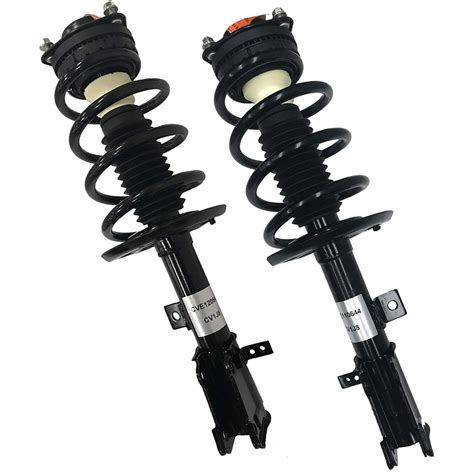 front pair  complete strut assembly shock absorber coil spring kit fits
