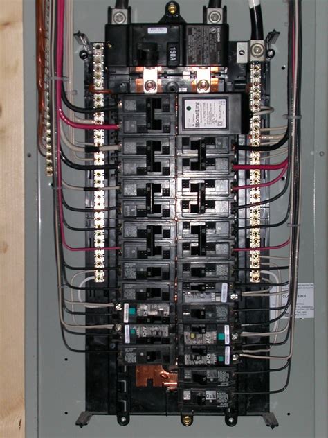 residential  amp breaker box wiring diagram