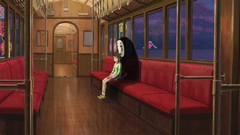 el viaje de chihiro escena tren octubre 2022