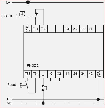 pnoz  wiring diagram
